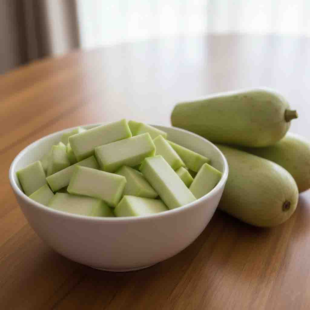 Bottle Gourd - Sambar Cut - 250gms