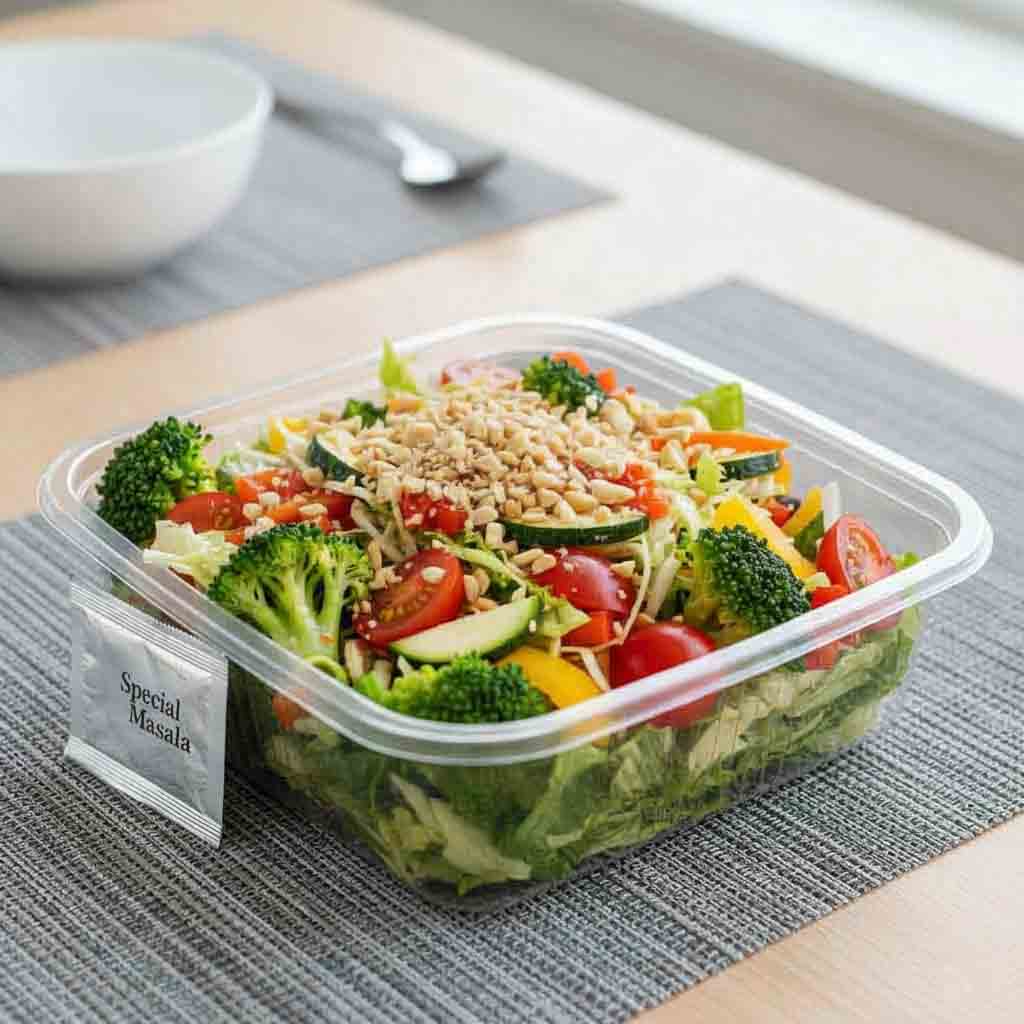 Broccoli Roasted Veg Salad - 200gms (Ready to eat)