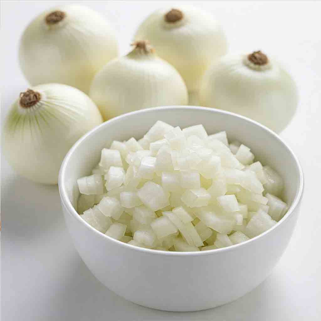 White Onions - Diced - 1kg