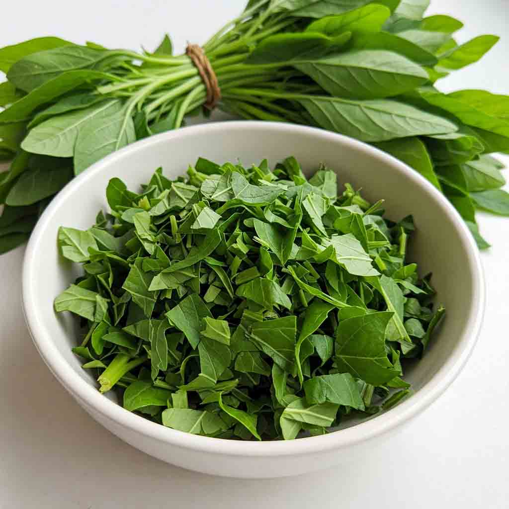 Indian Amaranth Leaves - Chopped - 1kg