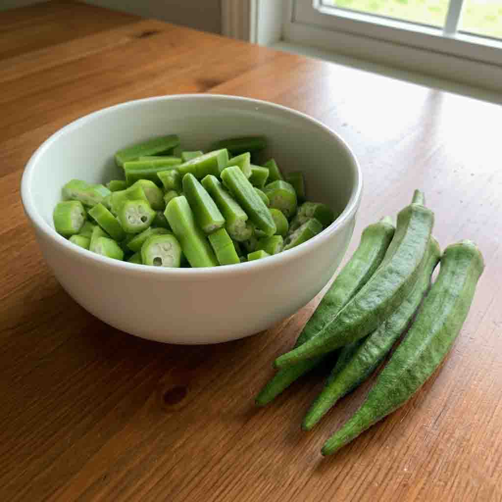 Lady's Finger - Sambar Cut - 250gms