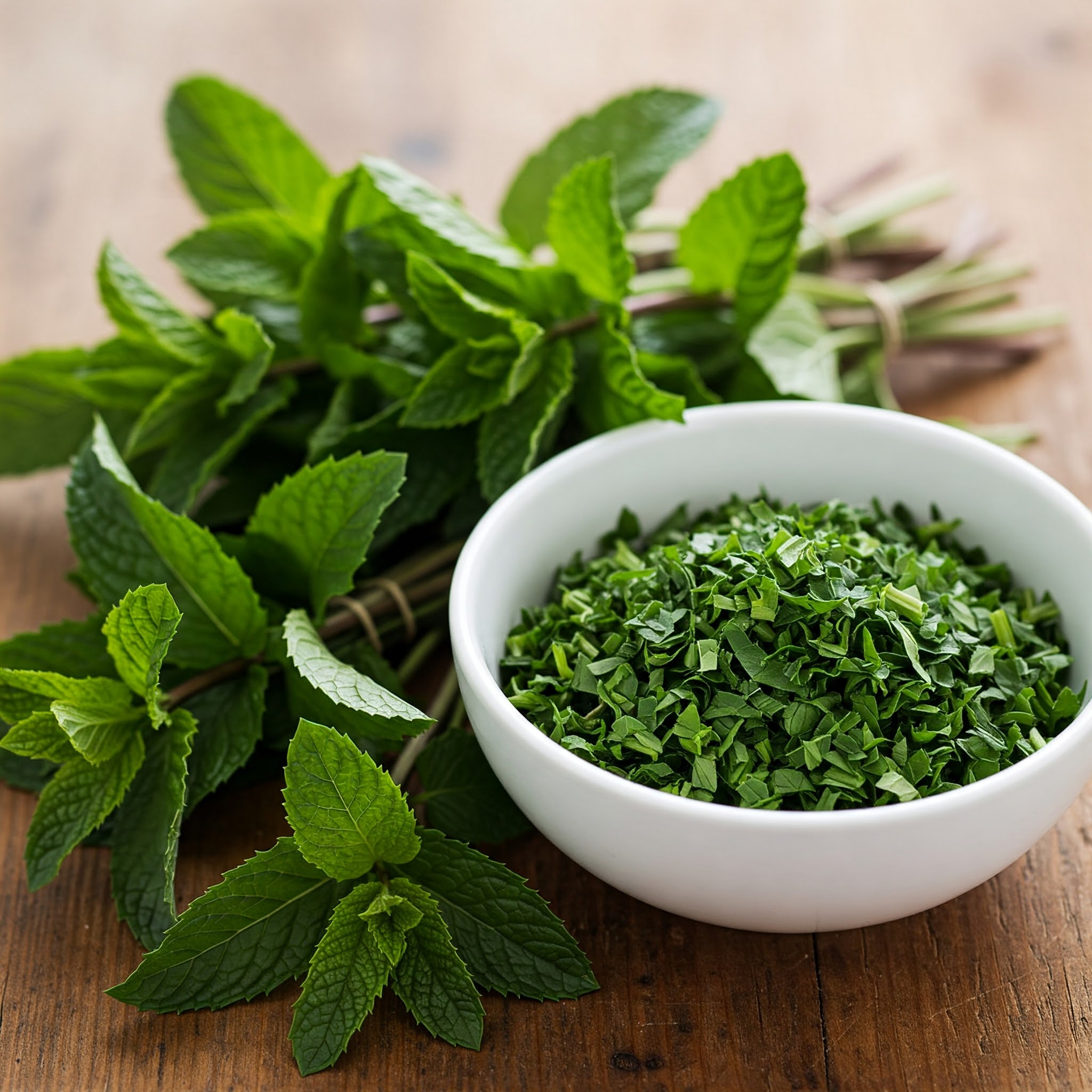 Mint Leaves - Peeled - 1Kg