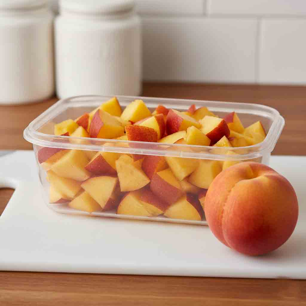 Peach - Chopped - 200gms