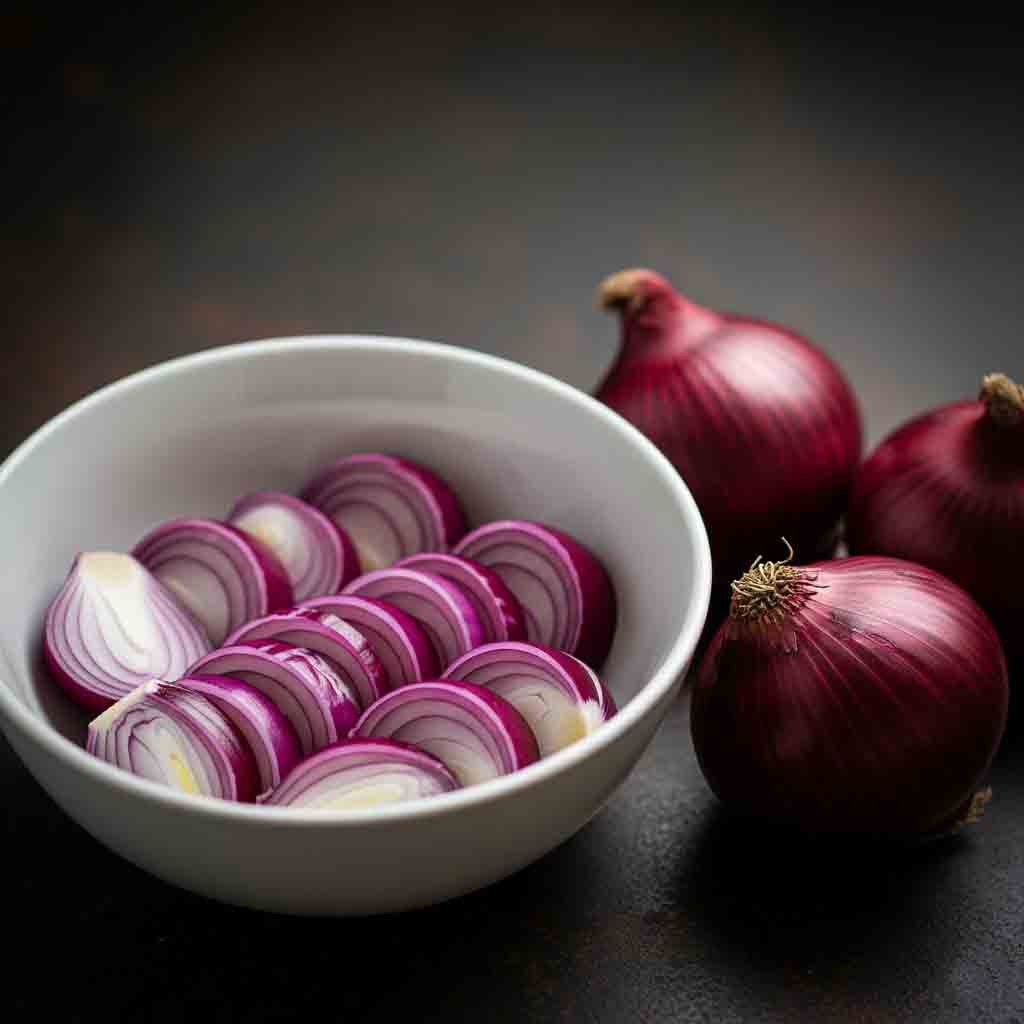 Red Onions - Regular Cut - 250gms