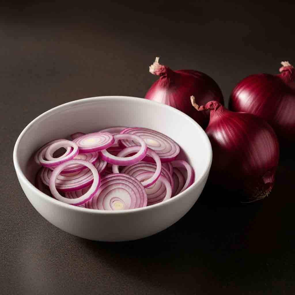 Red Onions - Sliced - 250gms