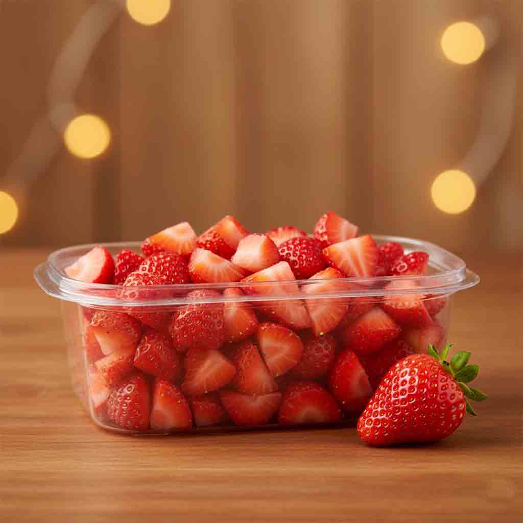 Strawberry - Chopped - 250gms